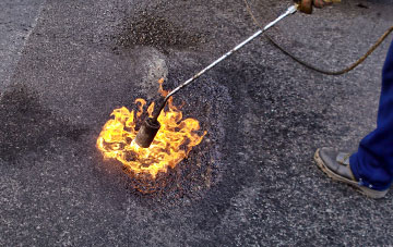 Tir Y Dail flat roofing repairs